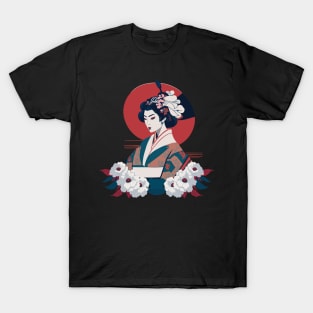 Japanese Geisha T-Shirt